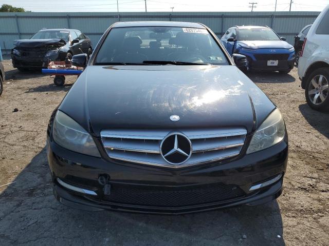 WDDGF8BB5BR148837 - 2011 MERCEDES-BENZ C 300 4MATIC BLACK photo 5