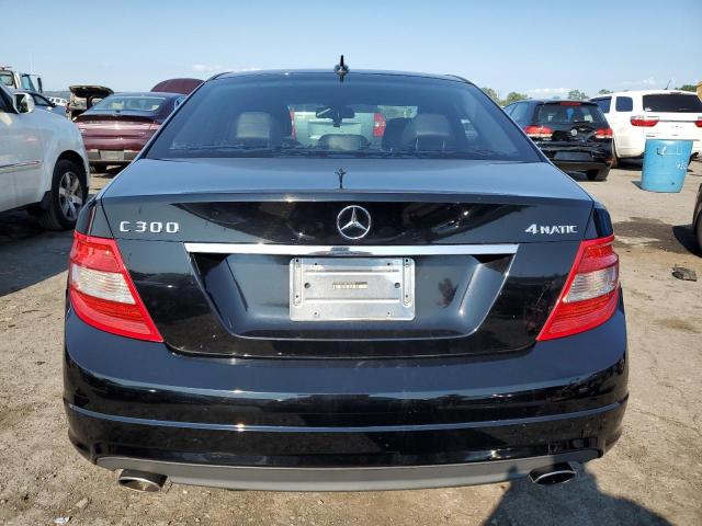 WDDGF8BB5BR148837 - 2011 MERCEDES-BENZ C 300 4MATIC BLACK photo 6