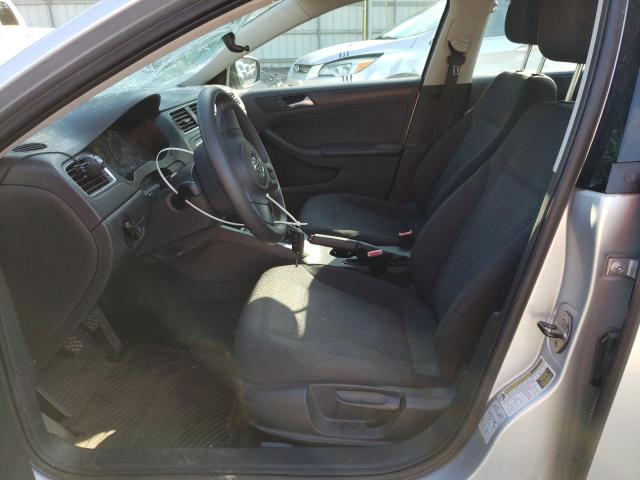 3VW1K7AJ8DM242419 - 2013 VOLKSWAGEN JETTA BASE 银色 照片 7