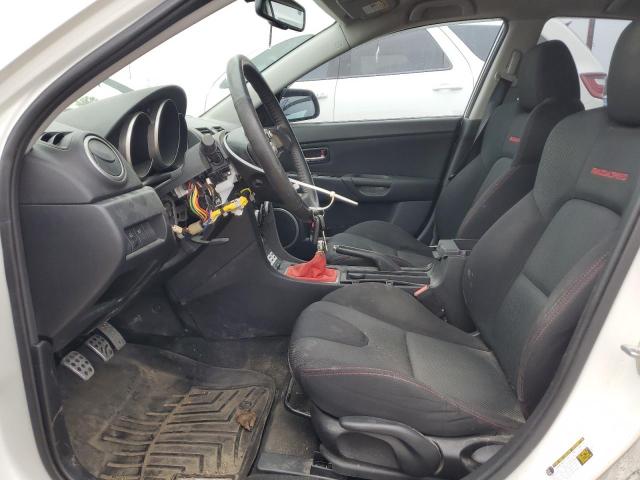 JM1BK34L781115242 - 2008 MAZDA SPEED 3 თეთრი ფოტო 7