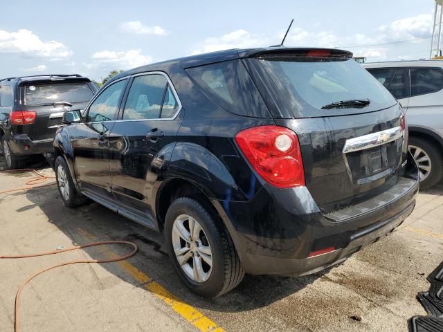 2GNALAEKXF1115396 - 2015 CHEVROLET EQUINOX LS BLACK photo 2