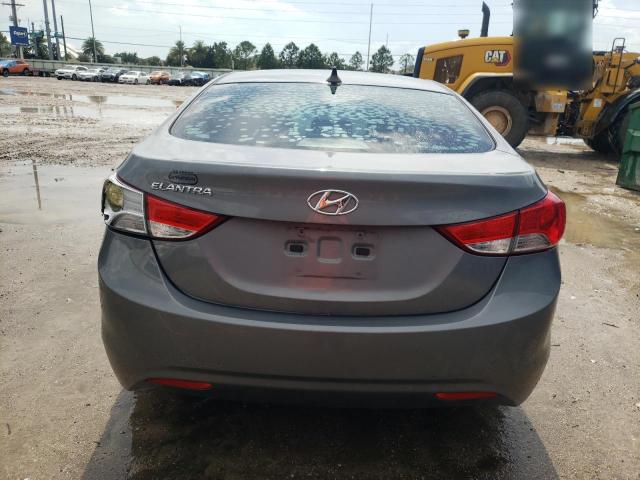 5NPDH4AE7DH339200 - 2013 HYUNDAI ELANTRA GLS GRAY photo 6