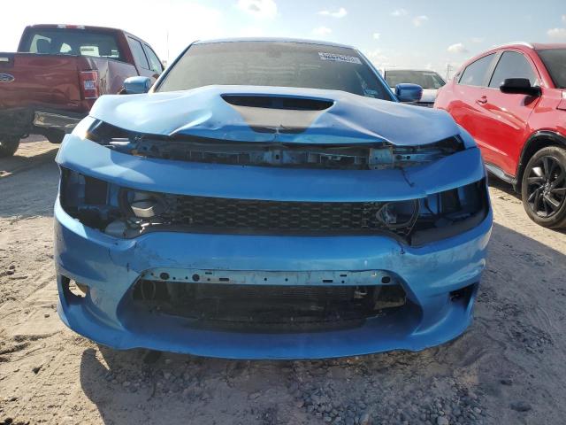 2C3CDXGJ1JH284961 - 2018 DODGE CHARGER R/T 392 BLUE photo 5