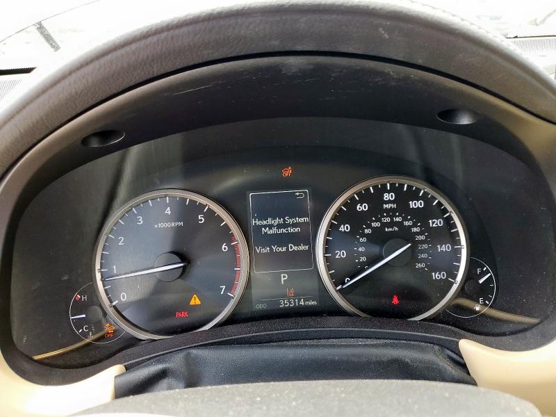 JTJYARBZ2K2156609 - 2019 LEXUS NX 300 BASE Графитовый фото 9