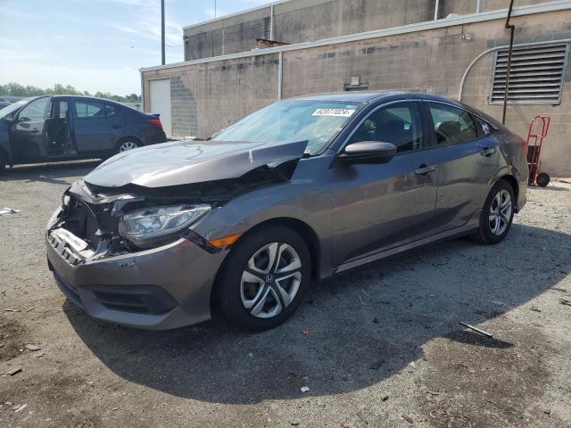 19XFC2F56GE094466 - 2016 HONDA CIVIC LX GRAY photo 1