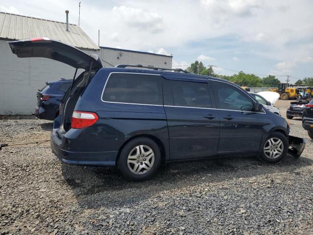 5FNRL384X5B121148 - 2005 HONDA ODYSSEY EX BLUE photo 3