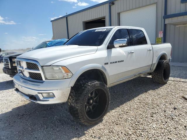 1C6RD7NT5CS148619 - 2012 DODGE RAM 1500 LARAMIE WHITE photo 1