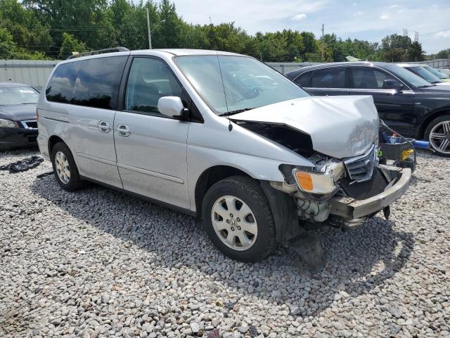 2HKRL186X2H572275 - 2002 HONDA ODYSSEY EX SILVER photo 4