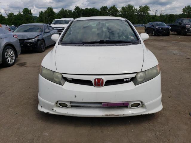 1HGFA16527L042230 - 2007 HONDA CIVIC LX WHITE photo 5