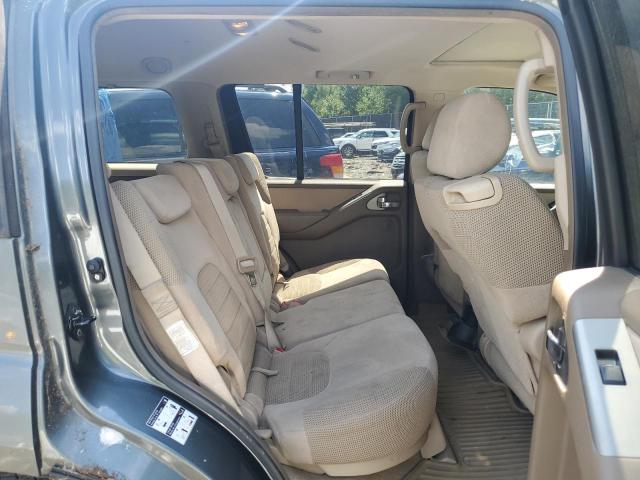 5N1AR18W36C615170 - 2006 NISSAN PATHFINDER LE CHARCOAL photo 10