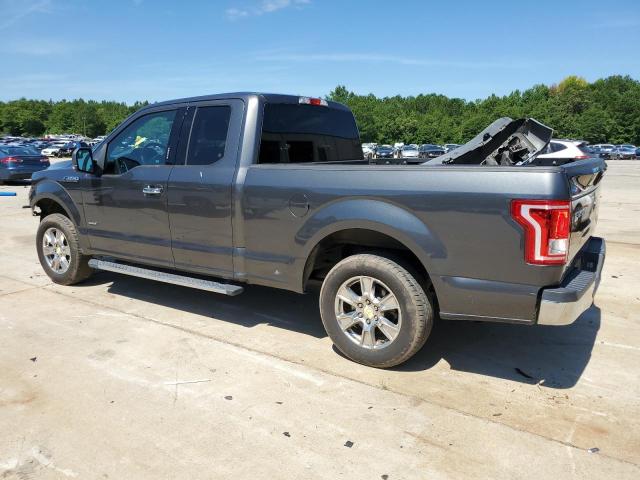 1FTEX1CP3FFB87160 - 2015 FORD F150 SUPER CAB GRAY photo 2