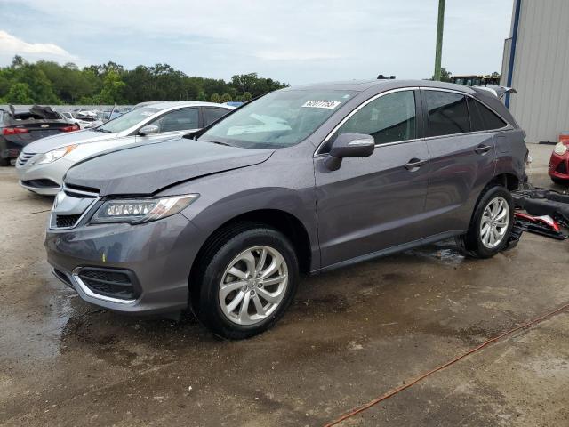 5J8TB3H39JL002287 - 2018 ACURA RDX SILVER photo 1