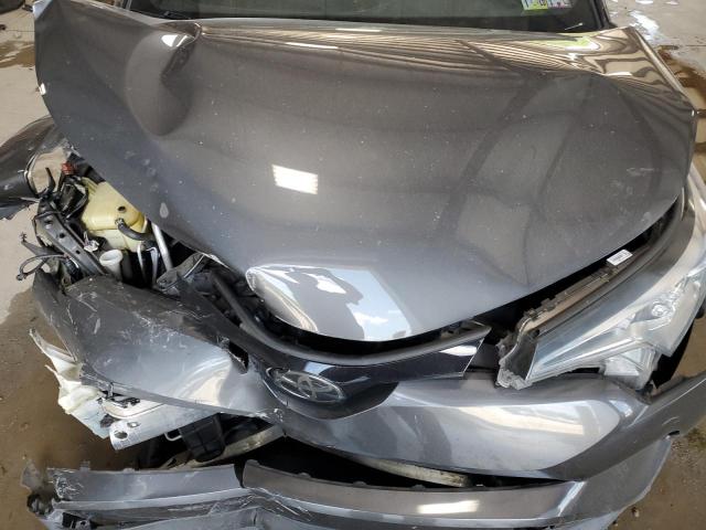 NMTKHMBX7JR051897 - 2018 TOYOTA C-HR XLE GRAY photo 12