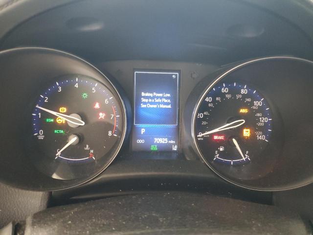 NMTKHMBX7JR051897 - 2018 TOYOTA C-HR XLE GRAY photo 9