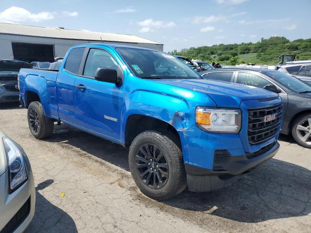 1GTH5BEA2M1183452 - 2021 GMC CANYON ELEVATION BLUE photo 4