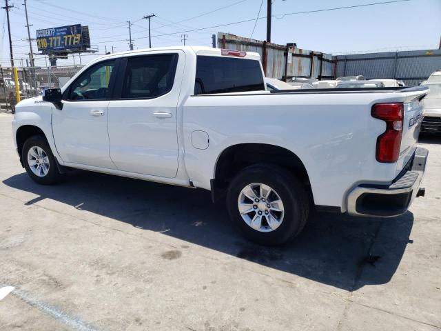 1GCPWCET2NZ215948 - 2022 CHEVROLET SILVERADO C1500 LT WHITE photo 2