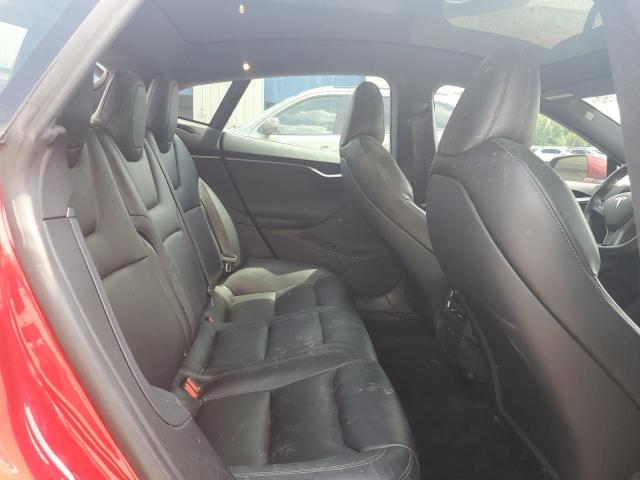 5YJSA1E25LF412216 - 2020 TESLA MODEL S RED photo 10