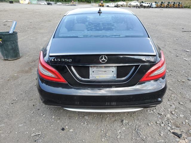 WDDLJ9BB1DA075437 - 2013 MERCEDES-BENZ CLS 550 4MATIC BLACK photo 6