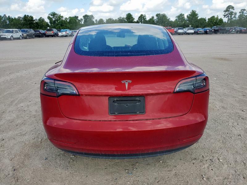 5YJ3E1EA4PF641668 - 2023 TESLA MODEL 3 Rot Foto 6
