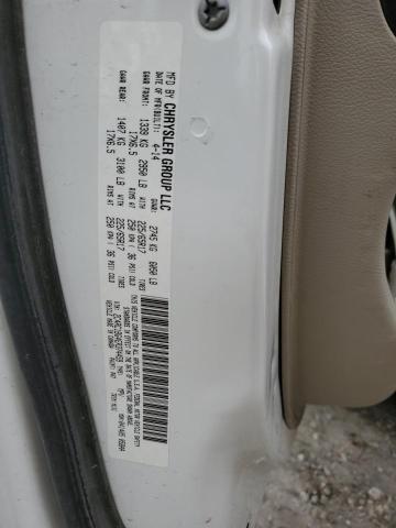 2C4RC1BG4ER374459 - 2014 CHRYSLER TOWN & COU TOURING 白色 照片 12