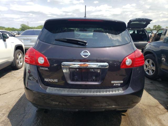 JN8AS5MV5DW663802 - 2013 NISSAN ROGUE S PURPLE photo 6