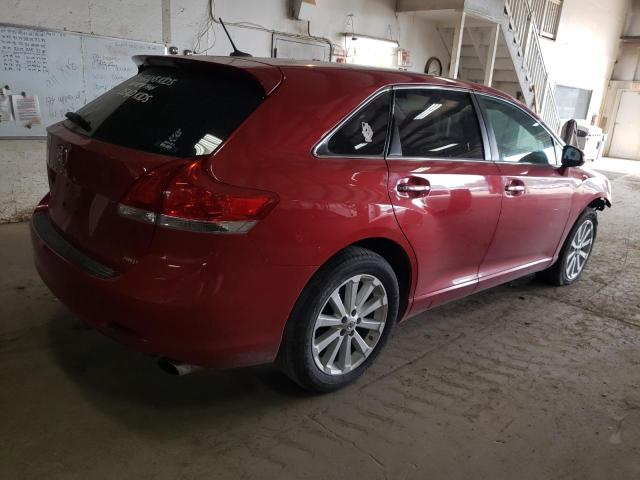 4T3BA3BB3BU022644 - 2011 TOYOTA VENZA MAROON photo 3