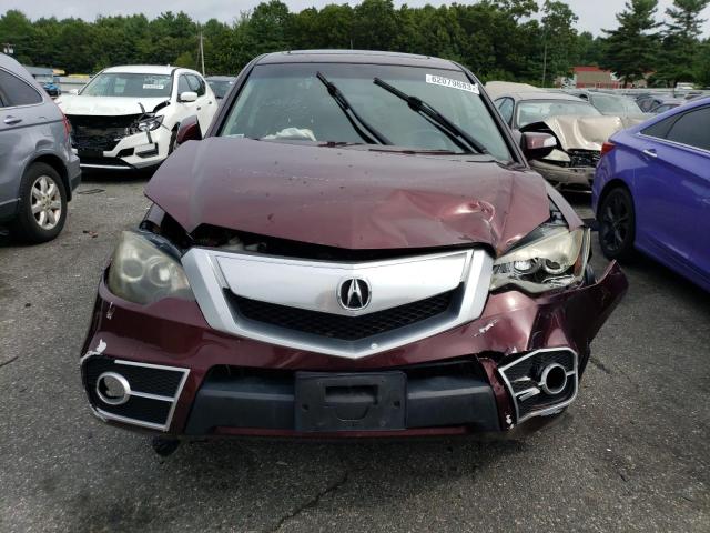 5J8TB1H23AA008335 - 2010 ACURA RDX RED photo 5