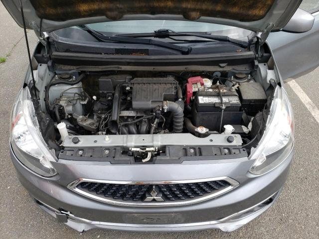 ML32A3HJXJH004891 - 2018 MITSUBISHI MIRAGE ES SILVER photo 11