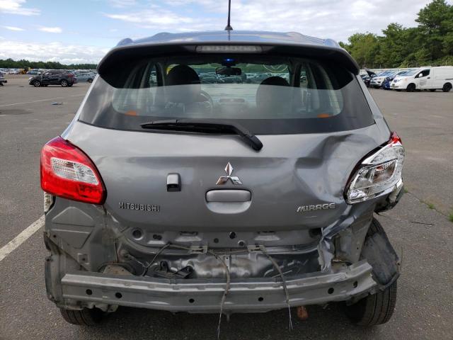 ML32A3HJXJH004891 - 2018 MITSUBISHI MIRAGE ES SILVER photo 6