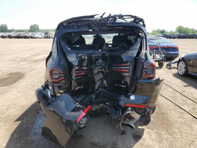 5UX53DP08N9K50422 - 2022 BMW X3 XDRIVE30I BLACK photo 6