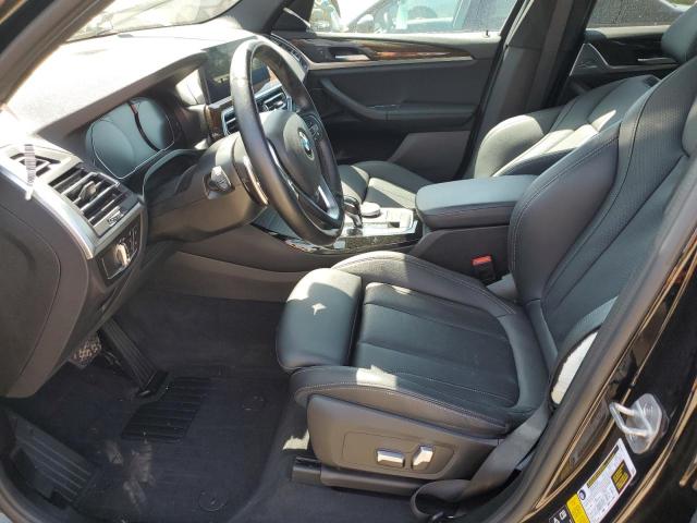 5UX53DP08N9K50422 - 2022 BMW X3 XDRIVE30I BLACK photo 7