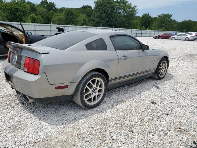 1ZVHT88S185149723 - 2008 FORD MUSTANG SHELBY GT500 SILVER photo 3