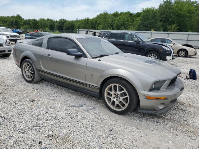 1ZVHT88S185149723 - 2008 FORD MUSTANG SHELBY GT500 SILVER photo 4