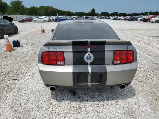 1ZVHT88S185149723 - 2008 FORD MUSTANG SHELBY GT500 SILVER photo 6