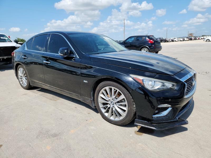 JN1EV7APXJM366413 - 2018 INFINITI Q50 LUXE BLACK photo 4