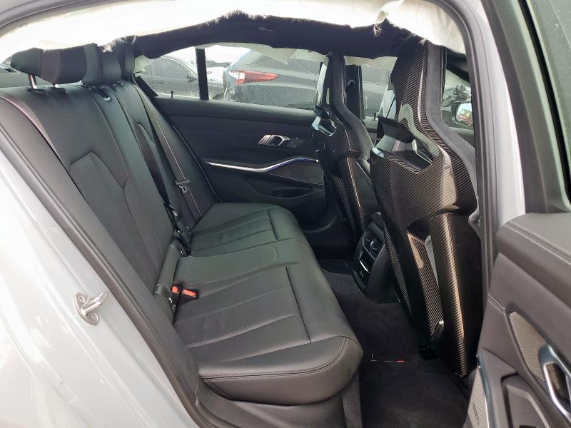 WBS33AY0XMFL26107 - 2021 BMW M3 COMPETITION ნაცრისფერი ფოტო 10