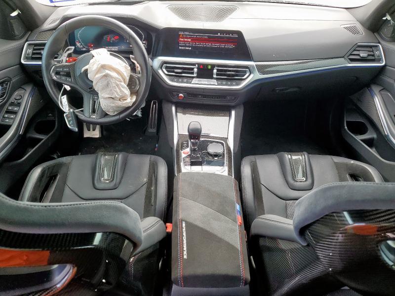 WBS33AY0XMFL26107 - 2021 BMW M3 COMPETITION ნაცრისფერი ფოტო 8