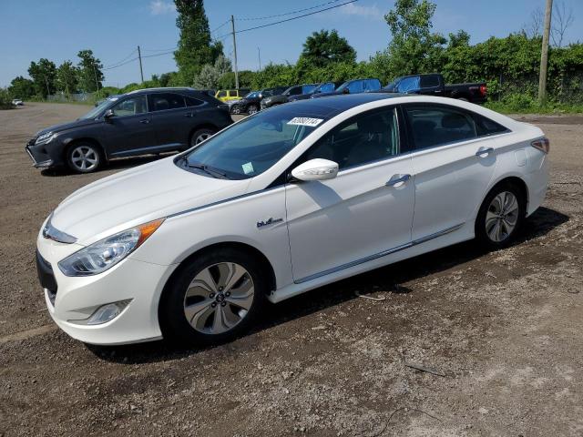 KMHEC4A46DA097481 - 2013 HYUNDAI SONATA HYBRID WHITE photo 1