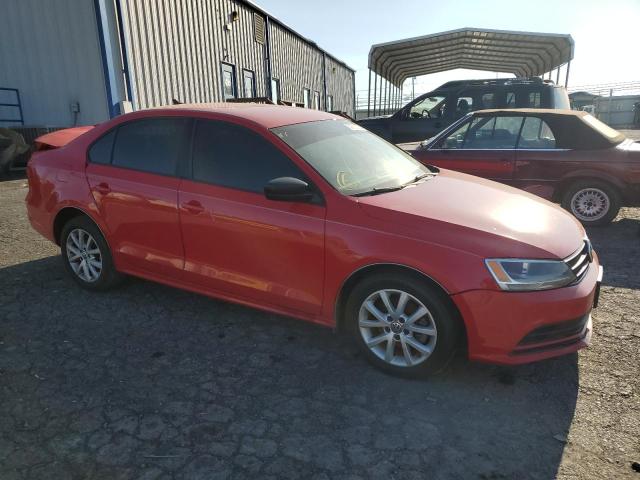 3VWD17AJ7FM212461 - 2015 VOLKSWAGEN JETTA SE RED photo 4