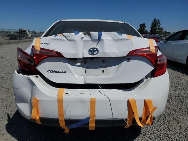 2T1BURHEXHC850978 - 2017 TOYOTA COROLLA L WHITE photo 6