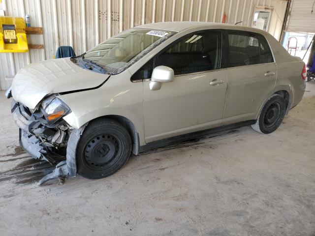 3N1BC11E18L386204 - 2008 NISSAN VERSA S TAN photo 1