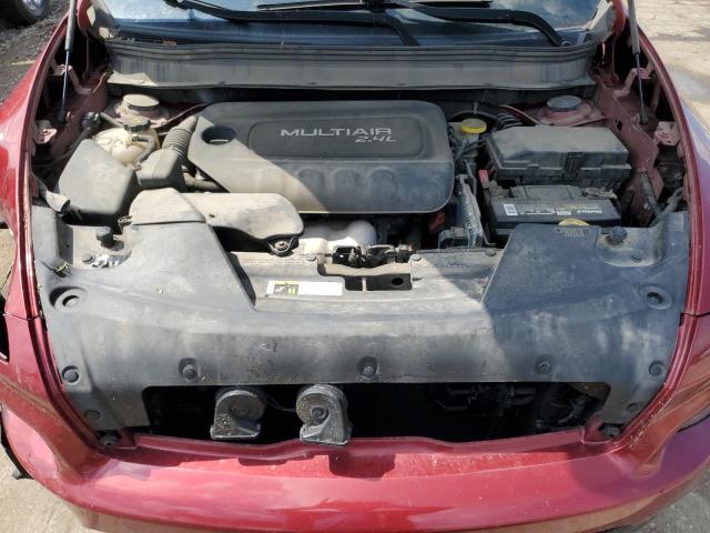 1C4PJLCB8HW535516 - 2017 JEEP CHEROKEE LATITUDE წითელი ფოტო 12