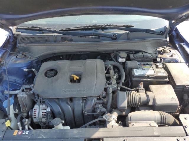 3KPF24AD4KE120164 - 2019 KIA FORTE FE BLUE photo 11