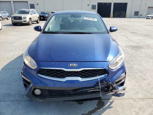 3KPF24AD4KE120164 - 2019 KIA FORTE FE BLUE photo 5