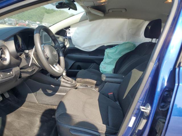 3KPF24AD4KE120164 - 2019 KIA FORTE FE BLUE photo 7