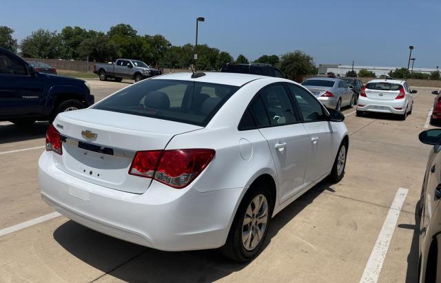 1G1P15SHXF7261382 - 2015 CHEVROLET CRUZE L WHITE photo 4