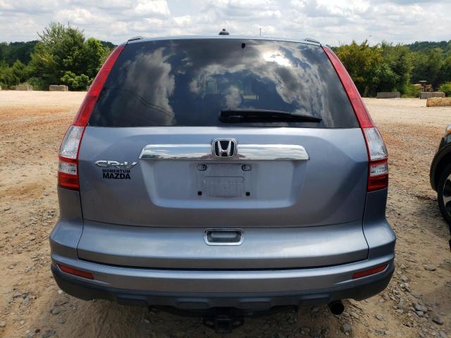 JHLRE3H70BC012830 - 2011 HONDA CR-V EXL BLUE photo 6