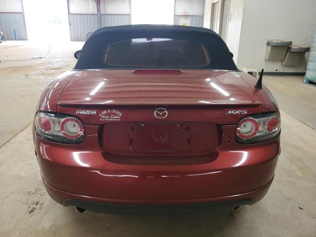 JM1NC25FX80141806 - 2008 MAZDA MX-5 MIATA ბურგუნდია ფოტო 6