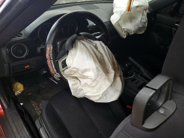 JM1NC25FX80141806 - 2008 MAZDA MX-5 MIATA ბურგუნდია ფოტო 8