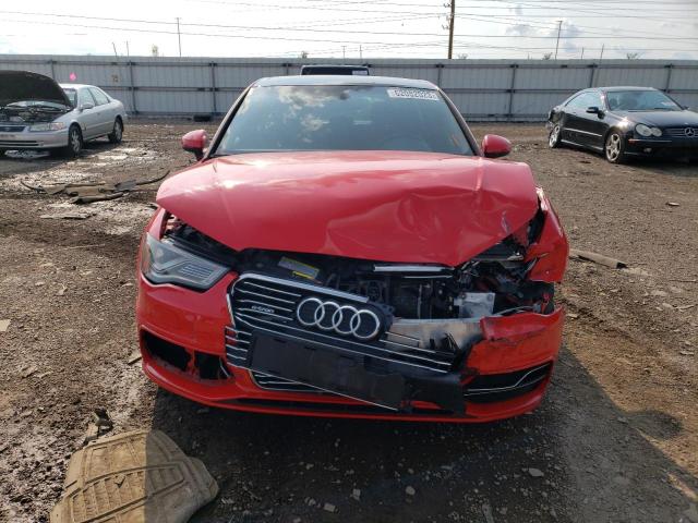 WAUTPBFF1GA019190 - 2016 AUDI A3 E-TRON PREMIUM PLUS RED photo 5